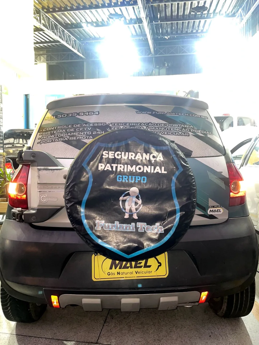 Loja de gas automotivo